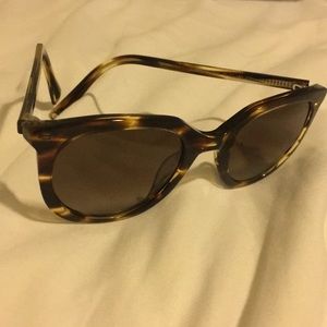 Warby Parker Laurel sunglasses in tortoise shell